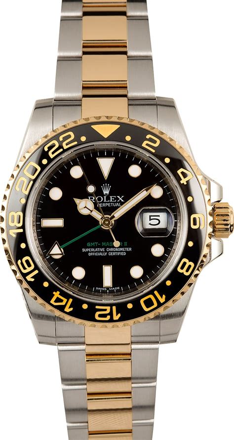 rolex 2 tone gmt|Rolex gmt 116713.